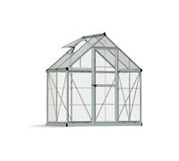 Canopia Hybrid Serra Da Giardino in Policarbonato 126X185X208 cm Argento