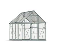 Canopia Hybrid Serra da giardino in policarbonato 247x185x208 cm Argento
