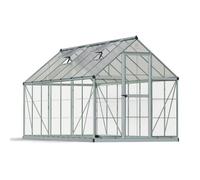 Canopia Hybrid Serra Da Giardino in Policarbonato 426X185X208 cm Argento