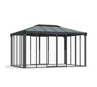 Canopia Ledro Gazebo chiuso in alluminio 3x4.3 m