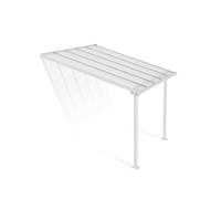 Canopia Olympia Pergola addossata in alluminio 3x3 m Bianco