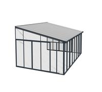 Canopia San Remo Veranda in alluminio 4x4.4 m Grigio