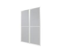 Canopia Set Di Porte a Rete Per Sanremo Pergola Chiusa Bianco