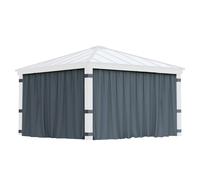 Canopia Set di tende per Gazebo Dallas 4.3x4.3 m