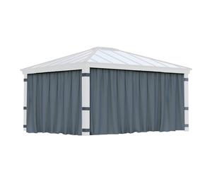 Canopia Set di tende per Gazebo Dallas 4.3x5 m