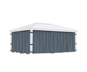 Canopia Set di tende per Gazebo Dallas 4.3x6 m