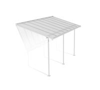 Canopia Sierra Pergola Addossata in Alluminio 2.3X4.5 m Bianco