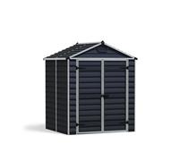 Canopia Skylight Casetta Da Giardino in Policarbonato 154X185X217 cm Grigio Scuro