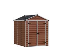 Canopia Skylight Casetta Da Giardino in Policarbonato 229X185X217 cm Ambra
