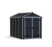 Canopia Skylight Casetta Da Giardino in Policarbonato 303X185X217 cm Grigio Scuro