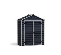Canopia Skylight Casetta Da Giardino in Policarbonato 90X185X217 cm Grigio Scuro