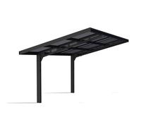 Canopia Sydney Carport in alluminio 3x6 m Nero