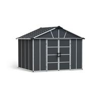 Canopia Yukon Casetta Da Giardino in Policarbonato 271X332X252 cm Grigio