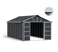 Canopia Yukon Casetta Da Giardino in Policarbonato 519X332X252 cm Grigio