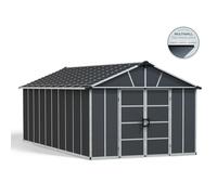 Canopia Yukon Casetta Da Giardino in Policarbonato 643X332X252 cm Grigio