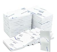 CANOPUS Cuscinetti biadesivi bianchi resistenti, 48 pezzi, 50 mm x 30 mm, impermeabili, 3 m, cuscinetti adesivi spessi per parete, cuscinetti biadesivi 3M, cuscinetti per targa, cruscotti adesivi
