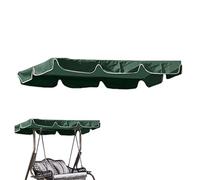 Canopy Replacement Cover, Waterproof Garden Swing Canopy Replacement, UV-Resistant Sunshade Cover Rainproof Outdoor Awning Top For Patio Garden Playground Courtyard