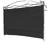 Canopy Sunwall Sidewall Gazebos Tent Waterproof for 8x8ft Pop up Canopy Straight Leg Gazebos Outdoor Instant Canopies 1 Pcs Black Canopy Sidewall Only