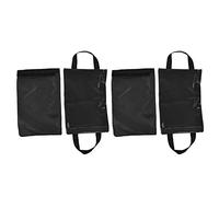 Canopy Weights Tent Sandbags Heavy Duty Windproof Sand Bags with Hook Loop Sealing for Outdoor Camping Fitness Ball Game PVC 4 Pack