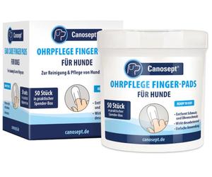 Canosept Fingerpad per le Orecchie dei Cani - 50 pz.