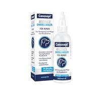 Canosept Pulizia Orecchie Cane Sensibile 75ml - Pulisci Orecchie Cani - Gocce Orecchie Cane particolarmente Delicato con microsilver & pantenolo - Detergente Orecchie Cane - Pulire Orecchie Cane