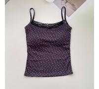 Canotta, 1 confezione di biancheria intima da donna in seta ghiacciata con design aperto sul retro, reggiseno a coppa piena per una comoda stratificazione da donna, primavera, estate, autunno inverno