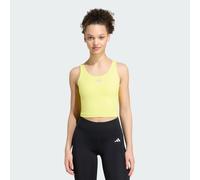 Canotta 3 Stripes Studio All Me Light Support Pure Lemon L