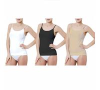 CANOTTA A SPALLINA STRETTA BASIC ILARY 001 TESSUTO TRASPIRANTE VARI COLOR TAGLIE