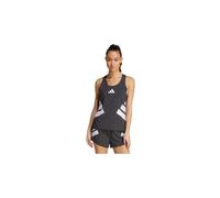 Canotta adidas adizero road to records donna nero