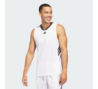 Canotta adidas Basketball Legends White / Black L Tall