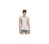 Adidas Adizero Archive Running Sleeveless T-shirt Bianco XS Donna