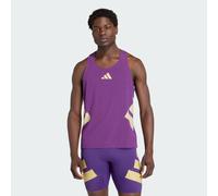 Canotta adizero Road to Records Tribe Purple XL
