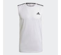 Canotta AEROREADY Designed To Move Sport 3-Stripes White S