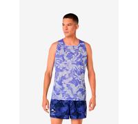 ASICS FUJITRAIL SINGLET Canotte e Top S Azzurro