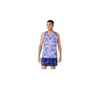 ASICS Fujitrail Singlet Cobalt Burst / Cream Male Size 2XL