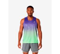 Asics Road Fade Sleeveless T-shirt Blu XL Uomo