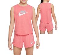 CANOTTA BAMBINA NIKE DO7161-603 ROSA COTONE