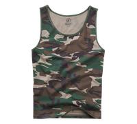 Brandit Canotta Tank Top Woodland Uomo Taglia M