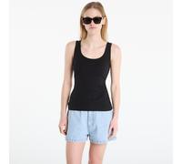Canotta Calvin Klein l Varigated Rib Nano Logo Tank Black S
