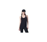 Champion Athletic Club W-Long Tank Canotta, Nero, S Donna