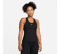 Canotta con bra imbottito a sostegno medio Nike Swoosh - Donna - Nero M (IT 44-46)