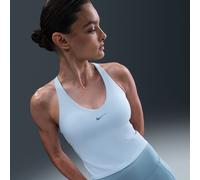 Canotta con bra imbottito a sostegno medio Nike Universa - Donna - Blu L