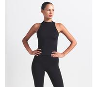 Canotta con taglio all'americana e collo a lupetto NikeSKIMS Matte - Donna - Nero XS