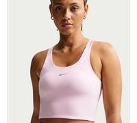 Canotta corta con bra a sostegno medio Nike Tempo - Donna - Rosa M