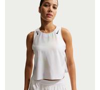 Nike AeroSwift crop Canotte e Top L Bianco