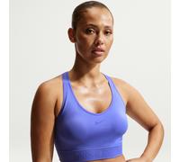 Canotta corta Dri-FIT Nike Pro Seamless - Donna - Blu L (IT 48-50)