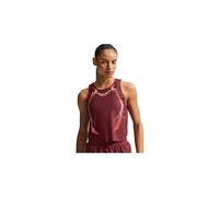 Canotta corta nike aeroswift rossa da donna