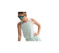 Canotta corta nike aeroswift verde da donna