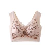 Canotta Cotone Bio New Lace Sexy Big Size Back Comfortable Sottile Senza Anello Breathable Sport Ladies Bra Show Small Set Calcio Bambino Personalizzato, Rosa, XX-Large