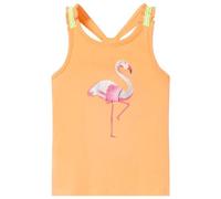 vidaXL Canotta da Bambina Arancione Brillante 140